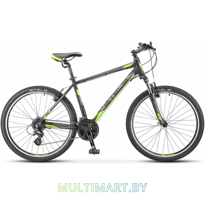 Горный велосипед Stels Navigator 630 V 26 K010 20 (черный/желтый, 2020)